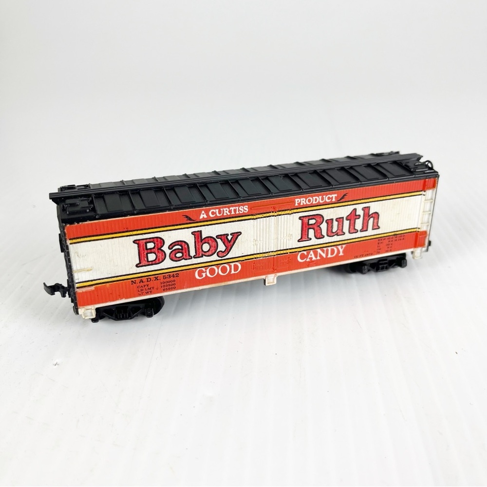 Tyco HO Scale Baby Ruth NADX 5342 Model Toy Train Box Car